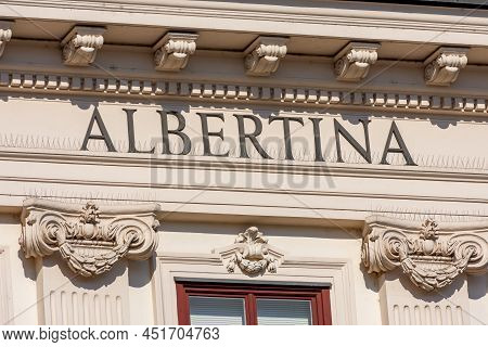 Albertina Museum In Vienna, Austria - October 2021