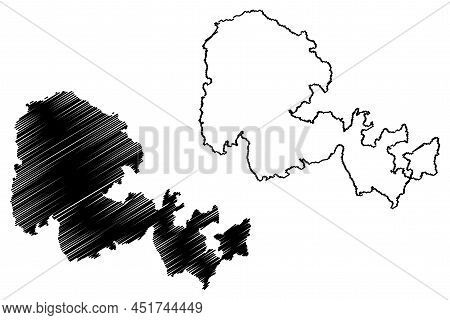 Mainland Island (united Kingdom Of Great Britain And Northern Ireland, Orkney Islands, Scotland) Map
