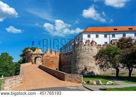 Siklos Castle On A Beautiful Summer Day In Hungary