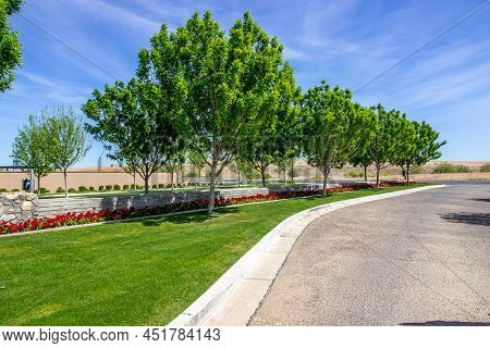 Landscaping Of Meridian Leading New Home Project