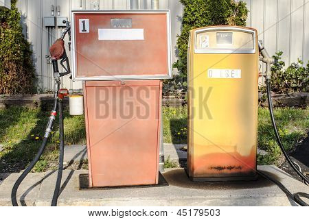 Vintage Gas Pumps