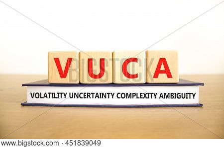 Vuca Volatility Uncertainty Complexity Ambiguity Symbol. Words Vuca Volatility Uncertainty Complexit