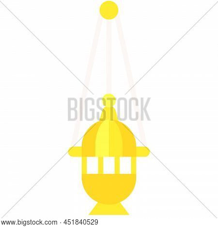 Censer Icon, Traditions Of Christianity Related Vector Illustration