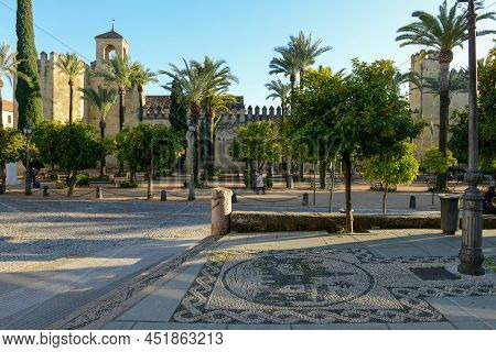 The Old Center Of Cordova On Andalusia In Spain