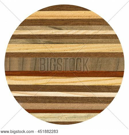 Wooden Marquetry, Patterns Created From The Combination Of Different Woods, Wooden Floor, Parquet, C