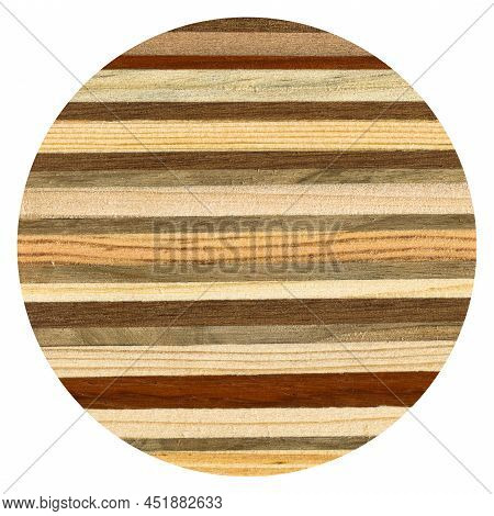 Wooden Marquetry, Patterns Created From The Combination Of Different Woods, Wooden Floor, Parquet, C