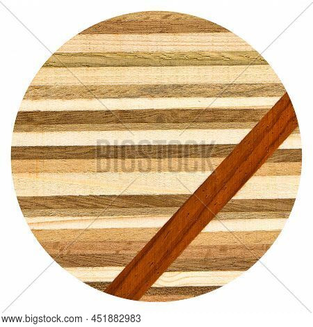 Wooden Marquetry, Patterns Created From The Combination Of Different Woods, Wooden Floor, Parquet, C