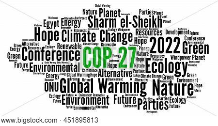 Cop 27 In Sharm El-sheikh Egypt World Cloud