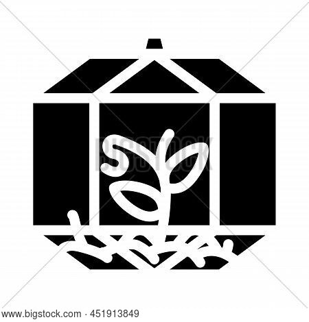 Florarium Equipment Glyph Icon Vector. Florarium Equipment Sign. Isolated Contour Symbol Black Illus