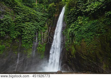Air Terjun Munduk Waterfall. Bali Island, Indonesia.