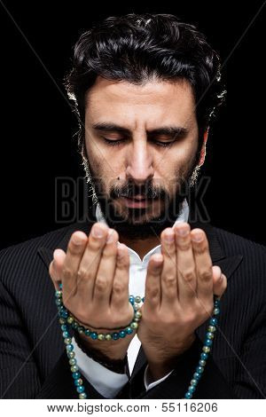 Western Muslim Praying