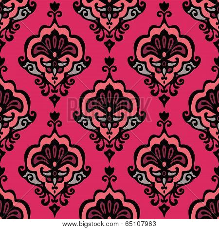 seamless floral vector pattern