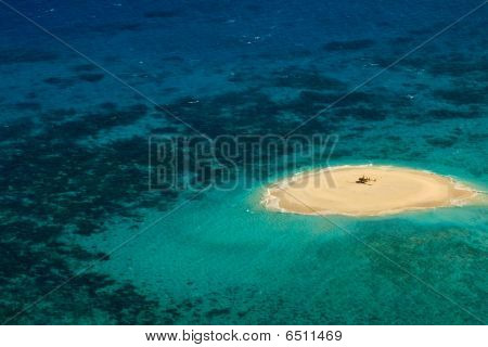 Upolu Cay Great Barrier Reef helikopter Landing Pad
