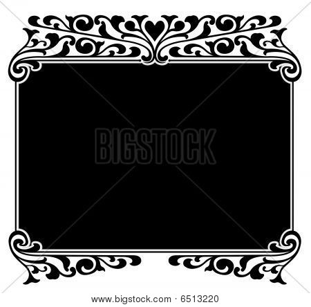 维多利亚时代滚动边框