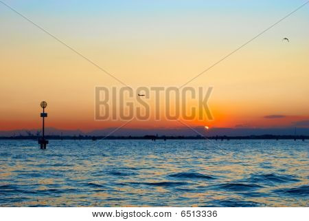 Legen Sie in Venedig