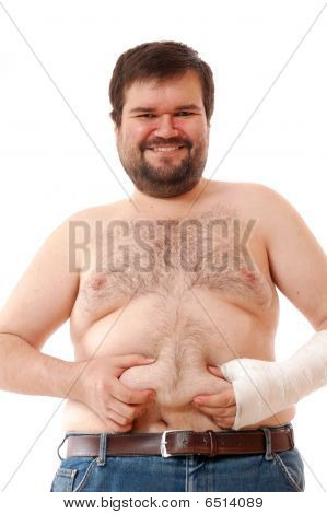 Cheerful Big Man
