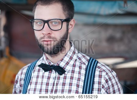 Redneck Nerd Man