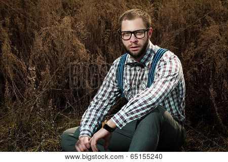 Redneck Nerd Man