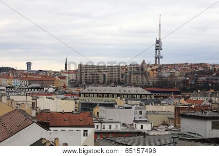 View Of Zizkov Tower