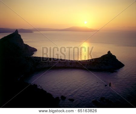 Sunrise Over The Sea - Crimea