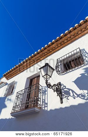 Altea old village in white whitewashed typical Mediterranean at Alicante Spain