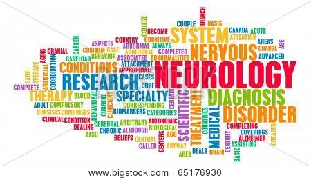 Neurology or Neurologist Medical Field Specialty As Art