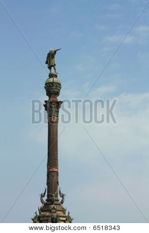 Christopher Columbus socha, Barcelona