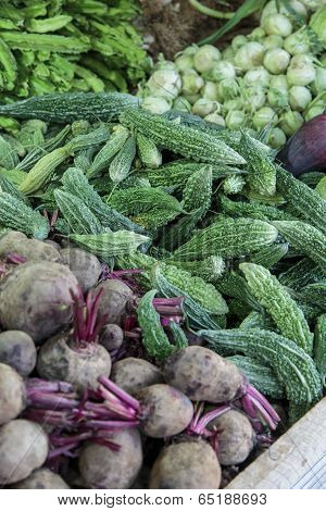 Fresh Vegetables On The Market