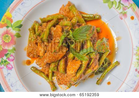 Stir curry