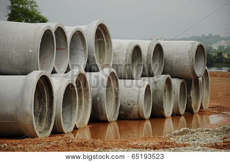 Precast Concrete Pipe Culvert