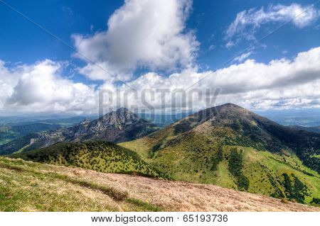View From The Mountain Ridge