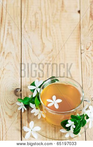 Jasmine tea background