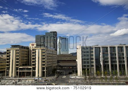 Panoramic view of Oslo city