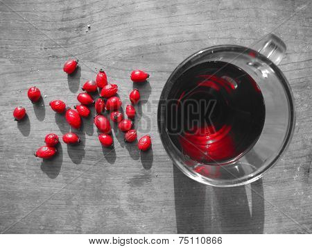 Rosehip tea.