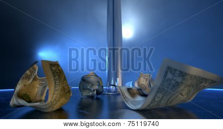 Stripper Tips On Stage