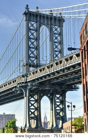 Manhattan Bridge From Dumbo, Brooklyn