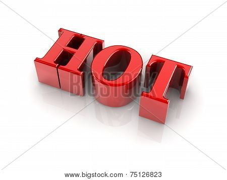 3D Text Hot