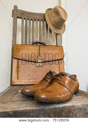 Vintage male cloth fashion.