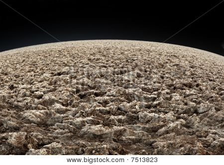 Surface lunaire
