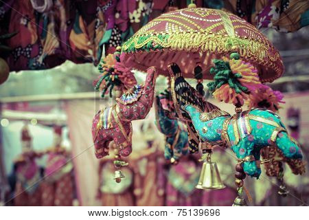 Small Elephant Toy In Dilli Haat