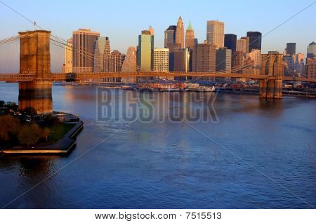 Brooklyn Bridge and NYC