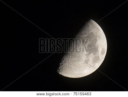 Crescent Moon In October
