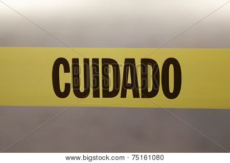 Cuidado tape