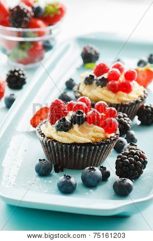 berries tart