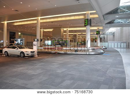 Place Of Taking Baggage Of Pearson Airport.