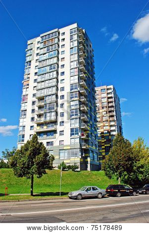 Vilnius City  Fabijoniskes District New House