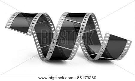 Film isolated on white