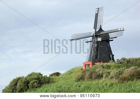 Windmill in Borglum, Denmark