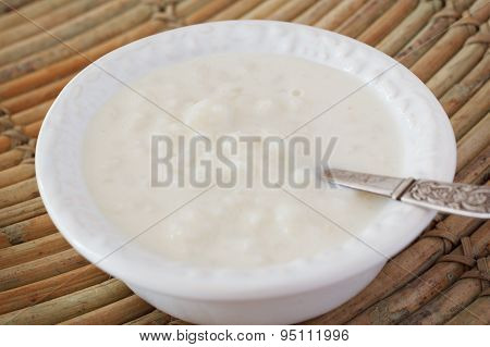 Brazilian Dessert Canjica Of White Corn