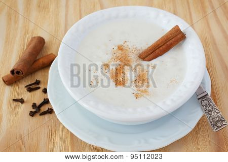Brazilian Dessert Canjica Of White Corn